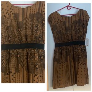 One clothing ❤️ tribal brown short dress